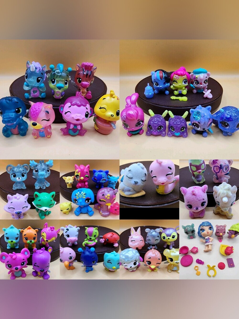 Hatchimals Lot Season 2 3 4 Pet Obsessed Shimmer Flocked Spring Advent Pixie
